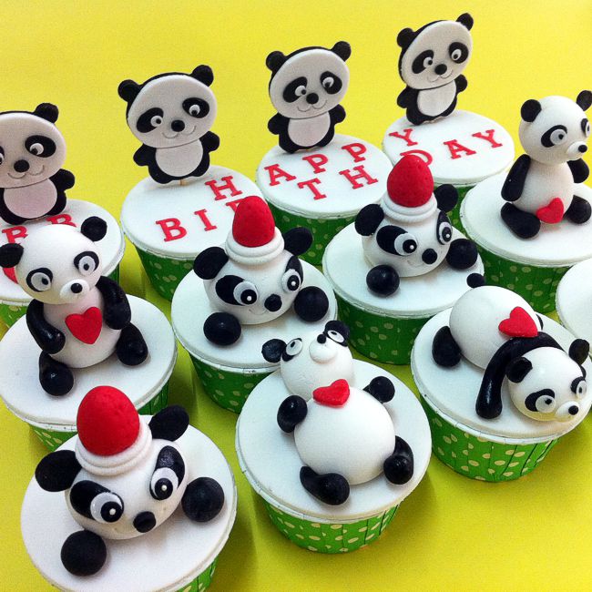 Panda Themed Birthday Cake Panda Themed Birthday Cake