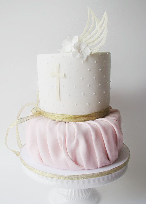 Pinterest Baptism Cake Ideas