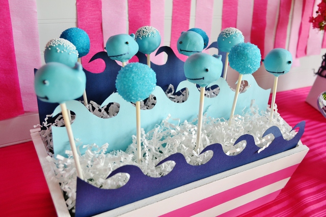 Preppy Whale Birthday Party Ideas