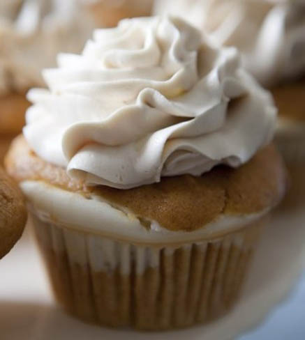 Pumpkin Cheesecake Cupcakes