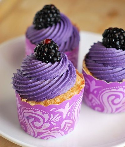 Purple Cupcake Ideas