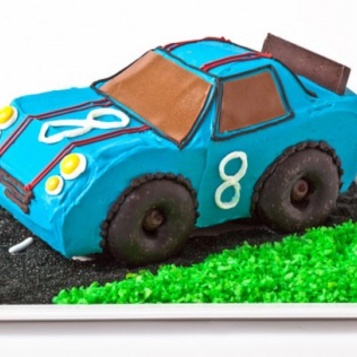 6 Easy Race Car Birthday Cakes Photo Race Car Birthday Cake, Race Car