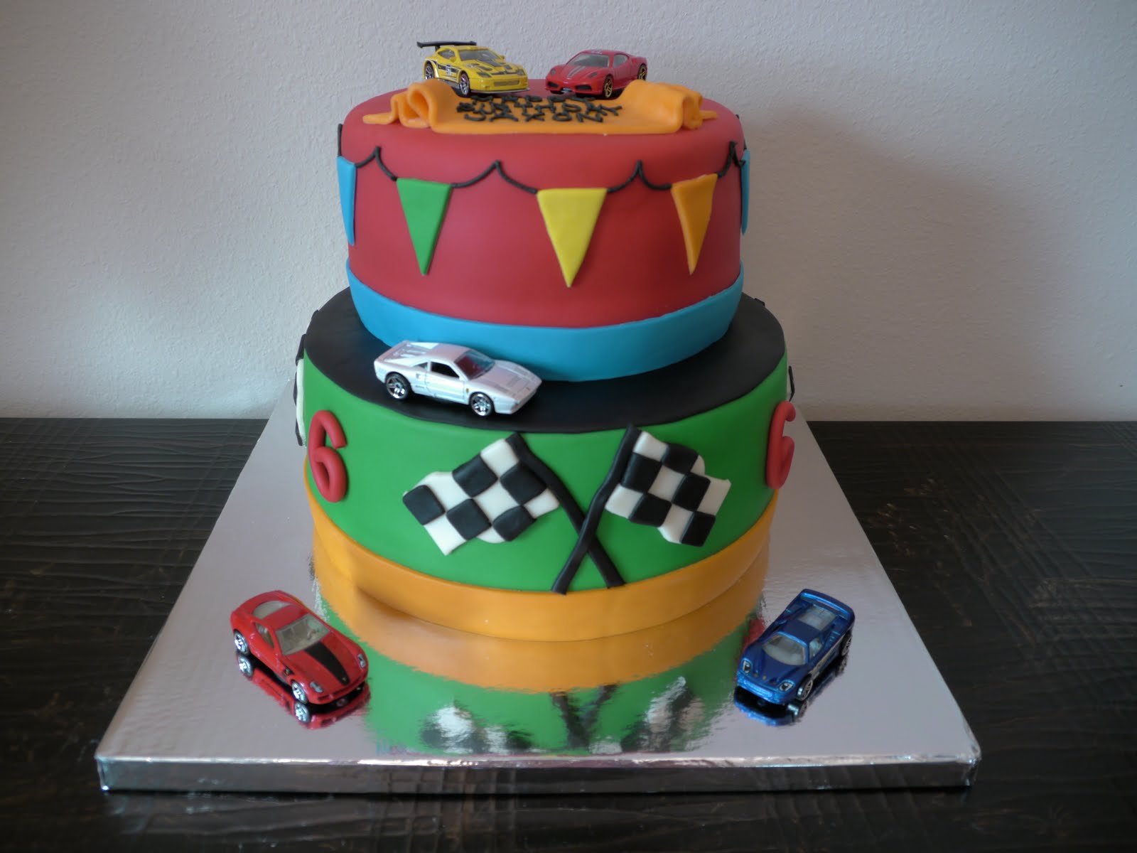 Race Car Birthday Cake