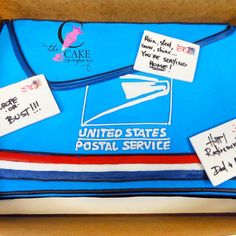 Retirement From Postal Office Cake
