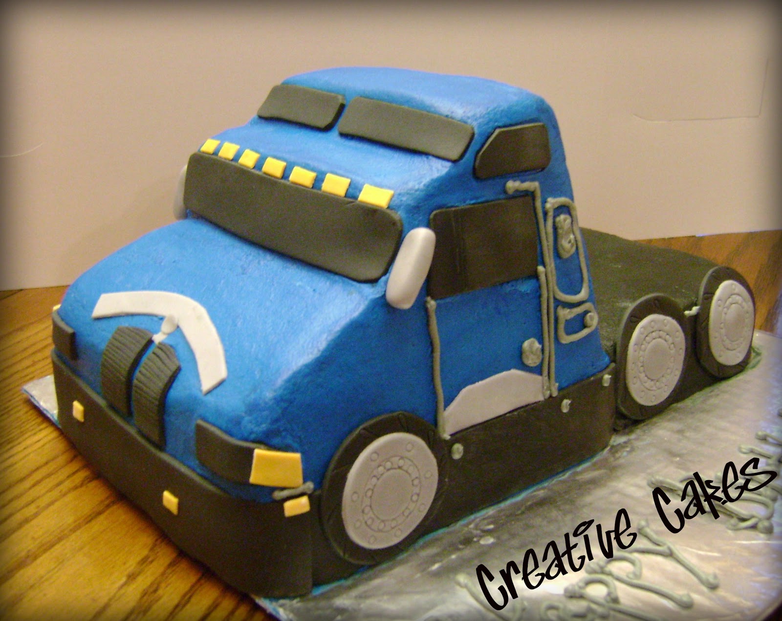 Semi Truck Cake Semi Truck Cake