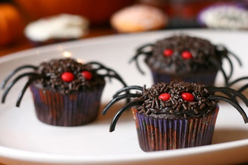 Spider Halloween Cupcake Decorating Ideas