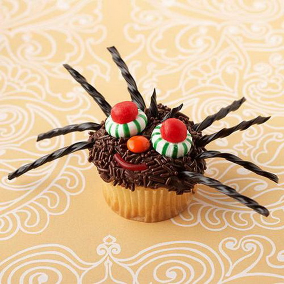 Spider Halloween Cupcake Ideas