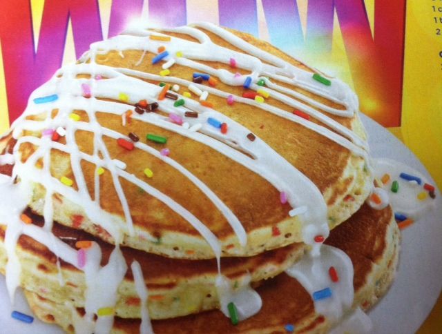 Sprinkles Cake Batter Pancakes Sprinkles Cake Batter Pancakes