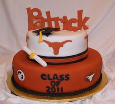University of Texas Graduation Cake Ideas