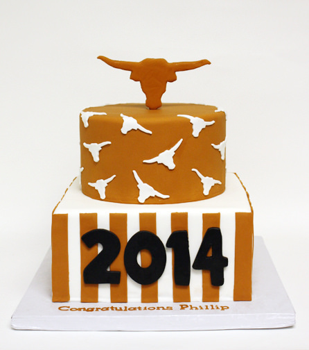 UT Austin Graduation Cakes