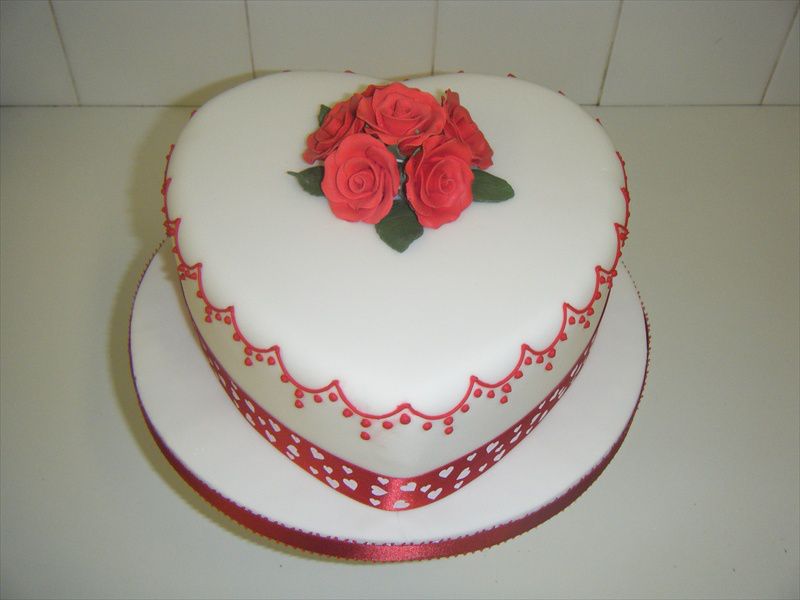 Valentine Heart Cake