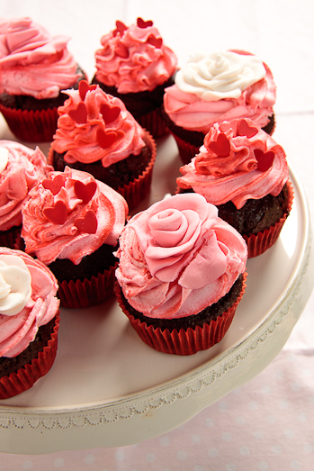 Valentine's Day Cupcakes Valentine's Day Cupcakes