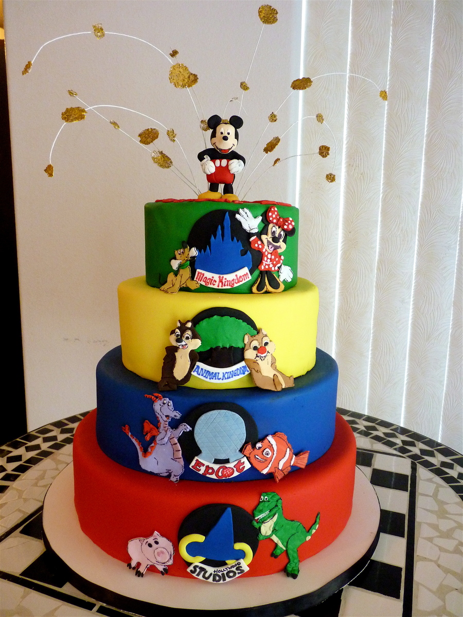Walt Disney World Birthday Cake
