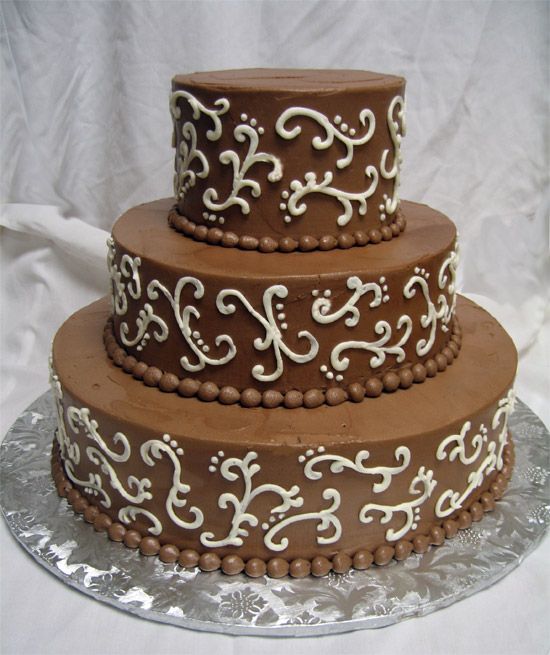 Wedding Chocolate Birthday Cake