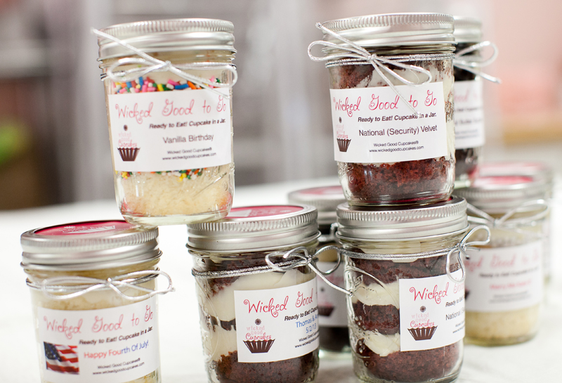 Wicked Good Cupcakes Jars