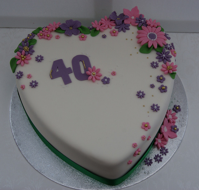 40th Birthday Cake 40th Birthday Cake