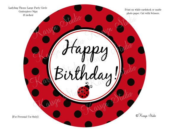 8 Inch Circle Printable