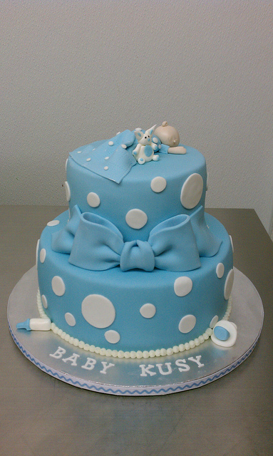 Baby Boy Shower Cake