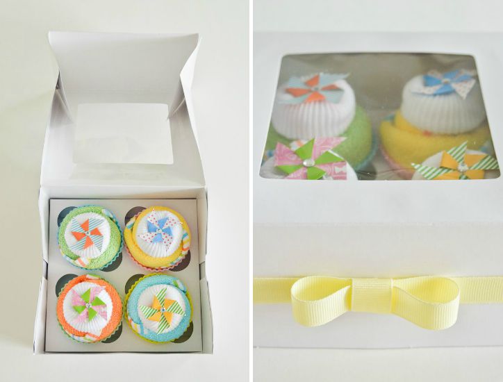 Baby Shower Cupcake Gift