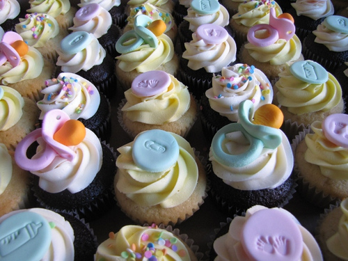 Baby Shower Cupcakes