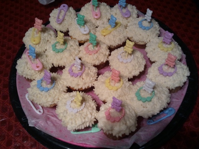 Baby Shower Cupcakes