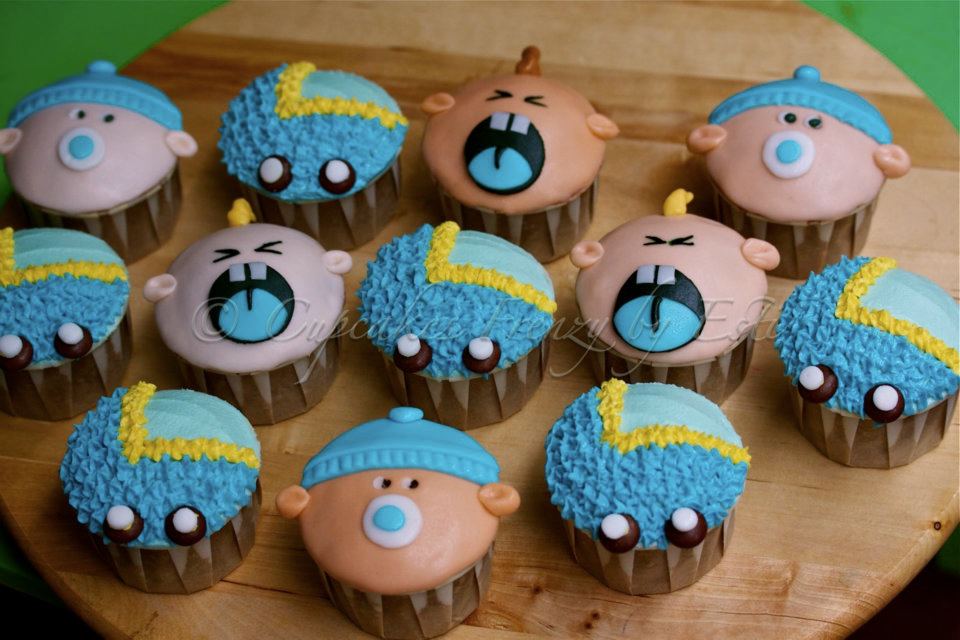 Baby Shower Cupcakes