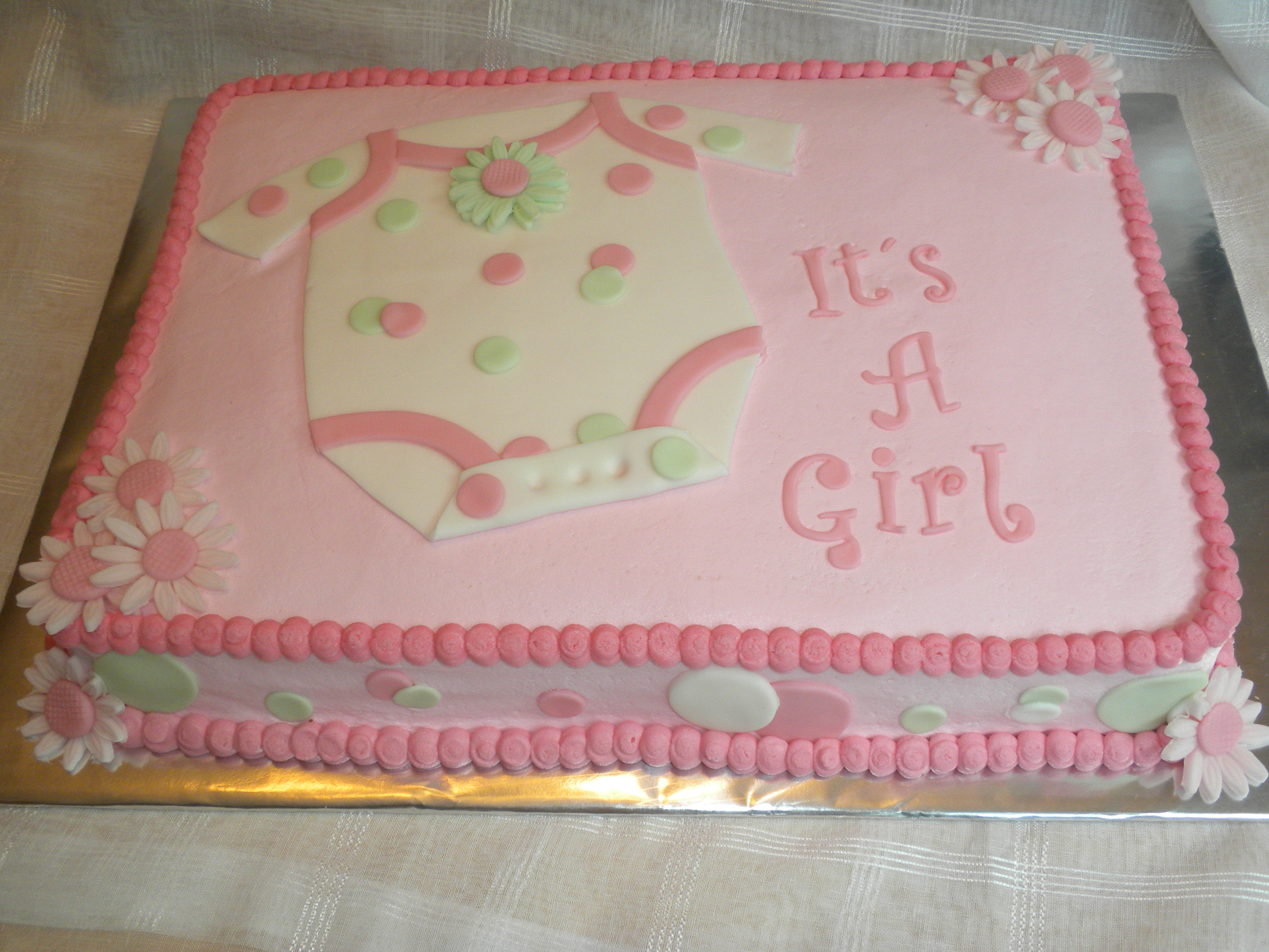 Baby Shower Sheet Cake Designs