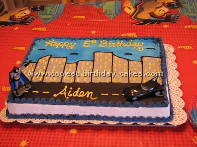 Batman Birthday Cake