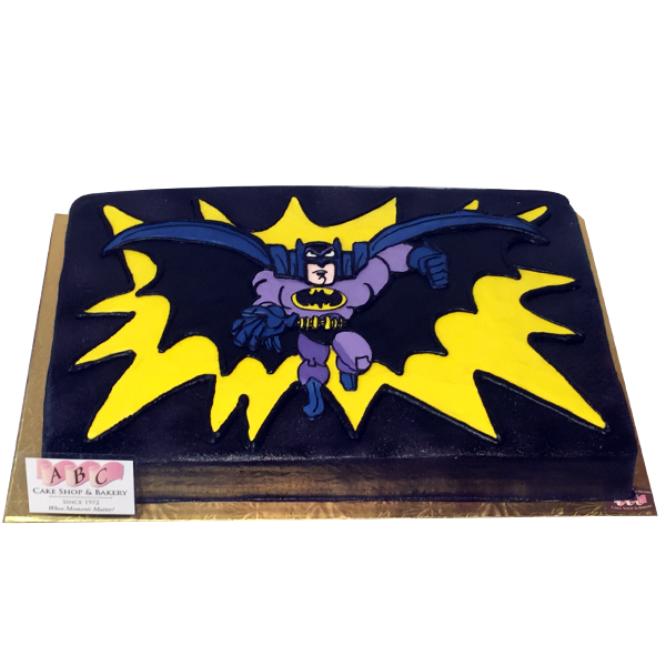 Batman Birthday Sheet Cake
