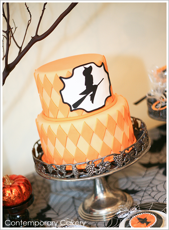 Bewitching Halloween Cake