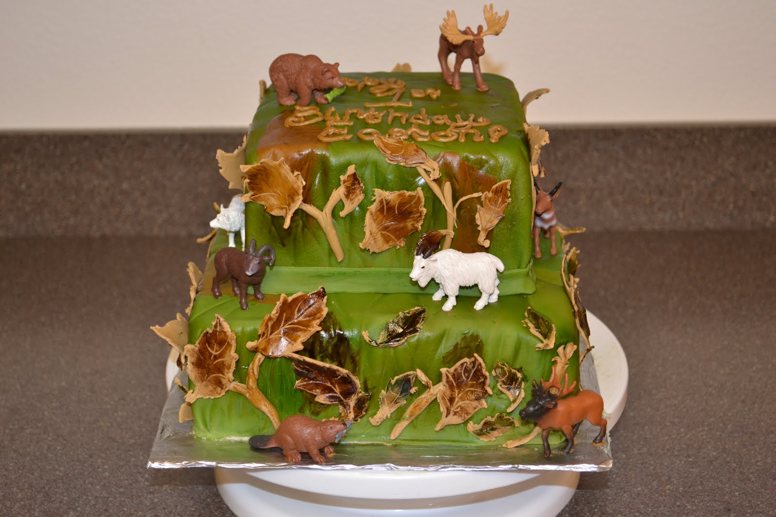 Boys Hunting Birthday Cake