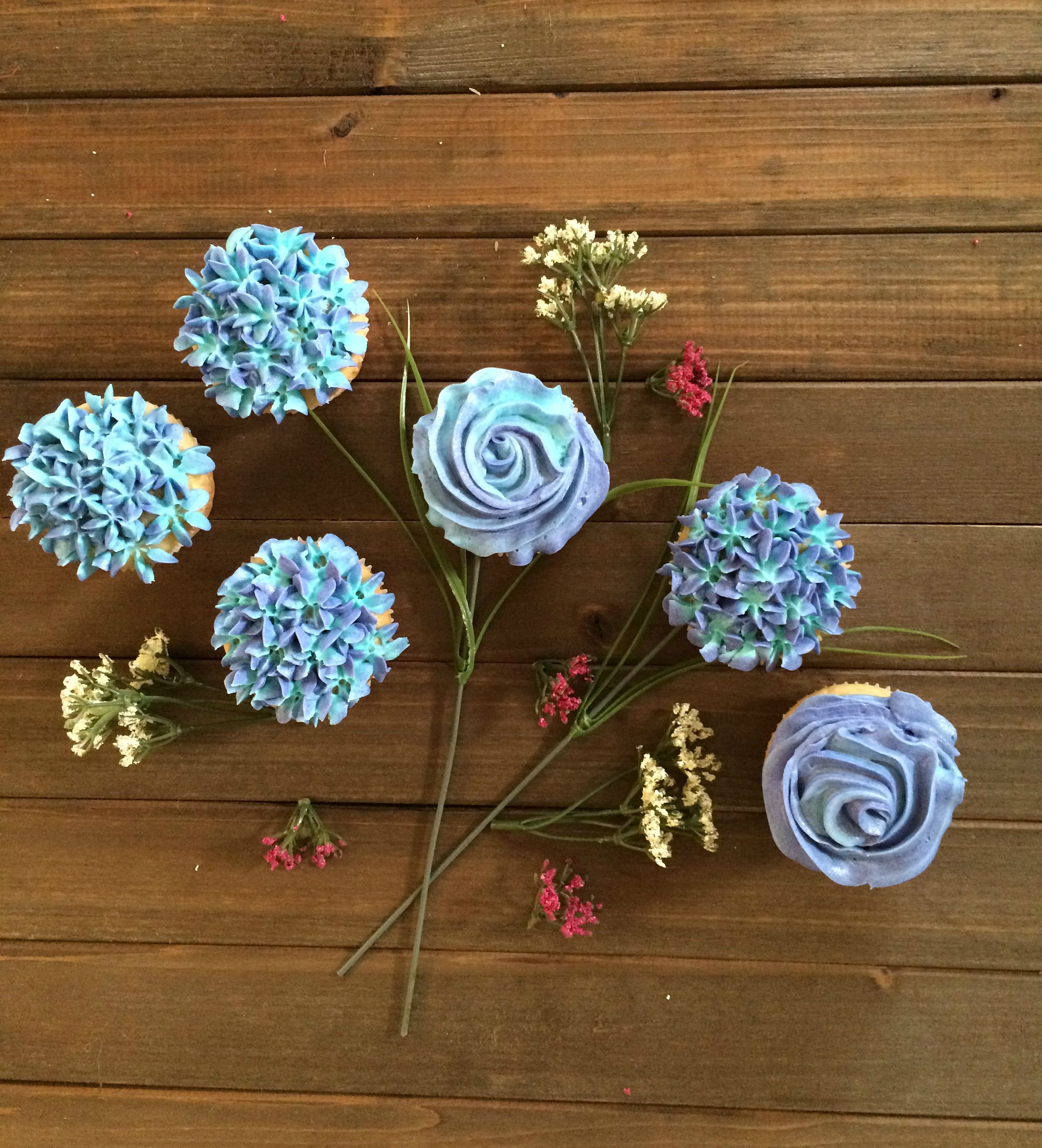 Buttercream Hydrangea Flower