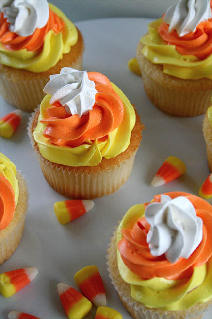 Candy Corn Cupcake Recipe