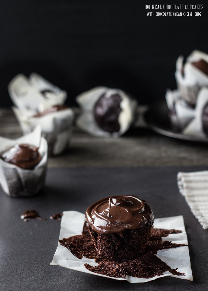 Chocolate Cupcakes with Cream Cheese Frosting