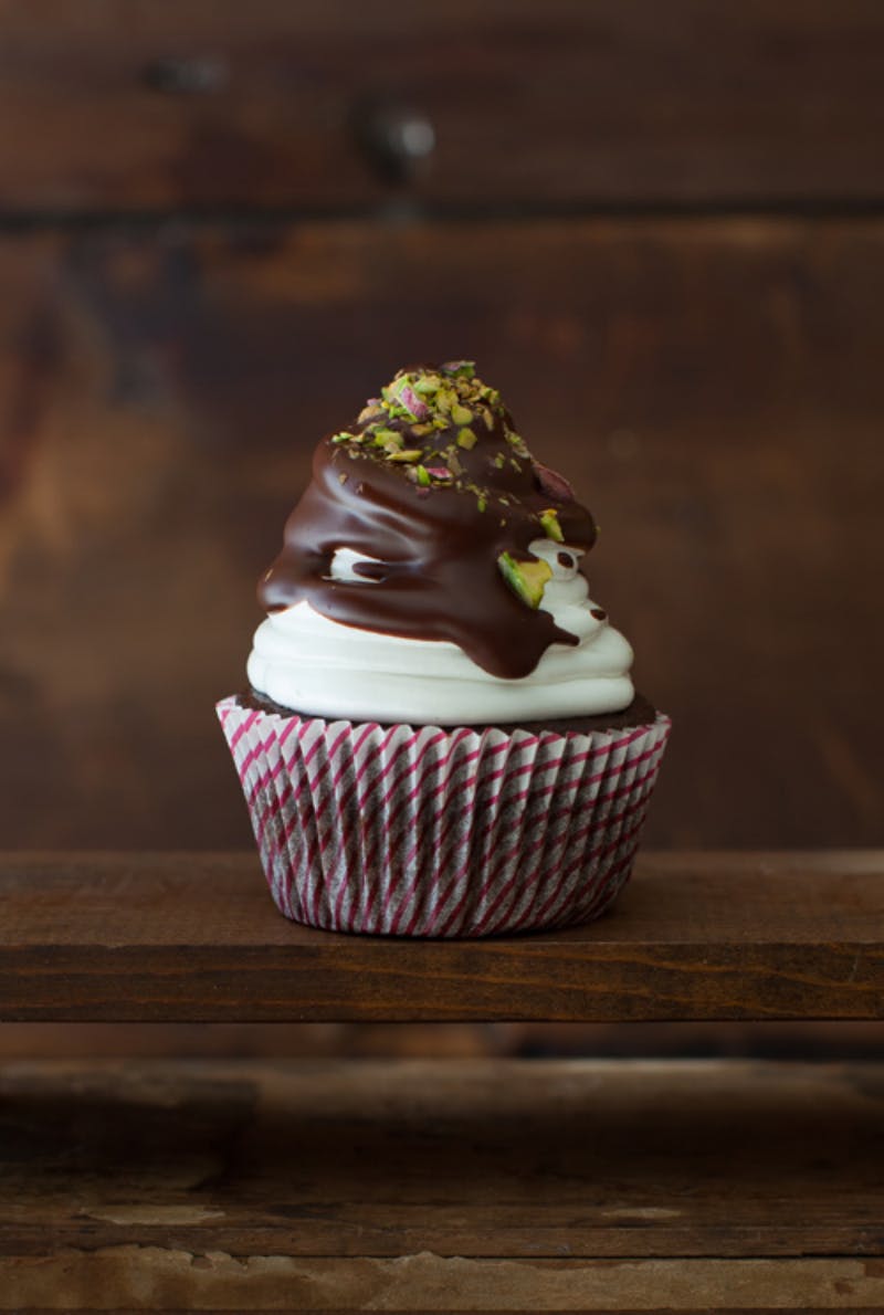 Chocolate Irish Cream Cupcakes