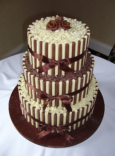 Chocolate Wedding Cake