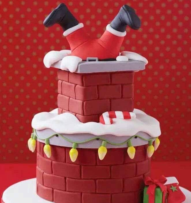 Christmas Fondant Cake Ideas