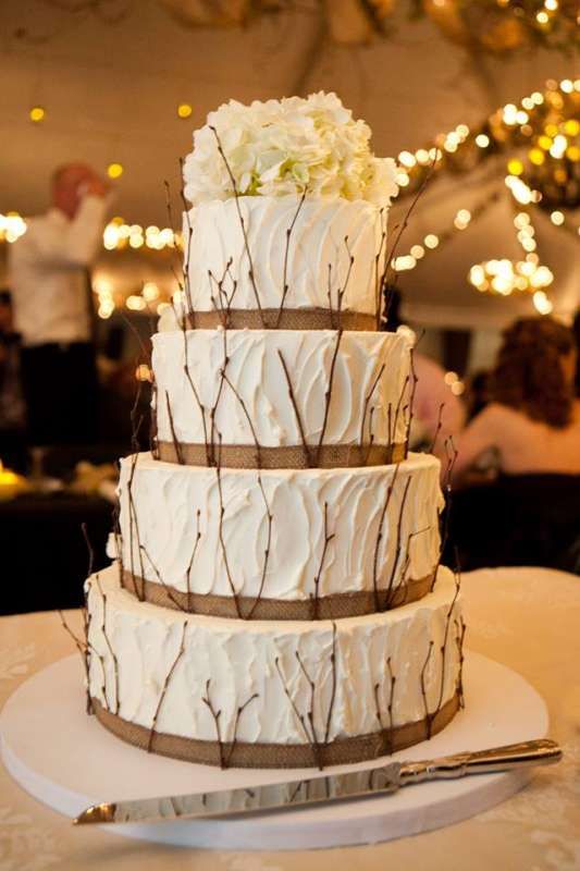 Country Rustic Fall Wedding Cakes