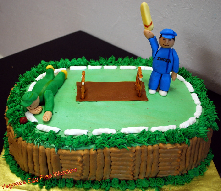 Cricket Game Images of Birthday Cakes