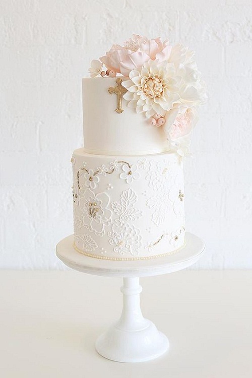 Cross Christening Cake Ideas Cross Christening Cake Ideas