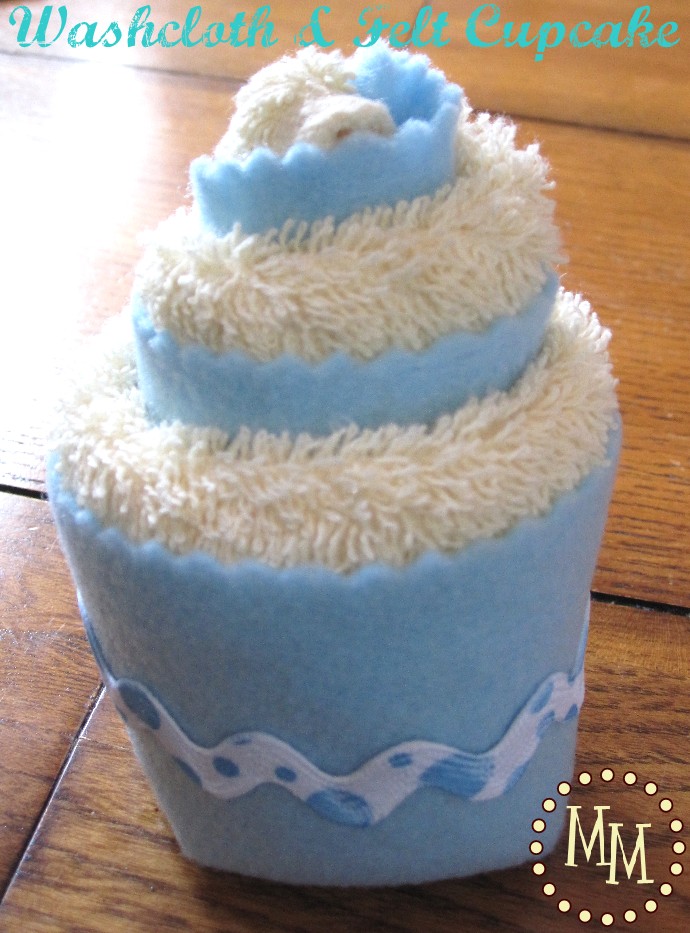 Cupcake Baby Washcloth Tutorials