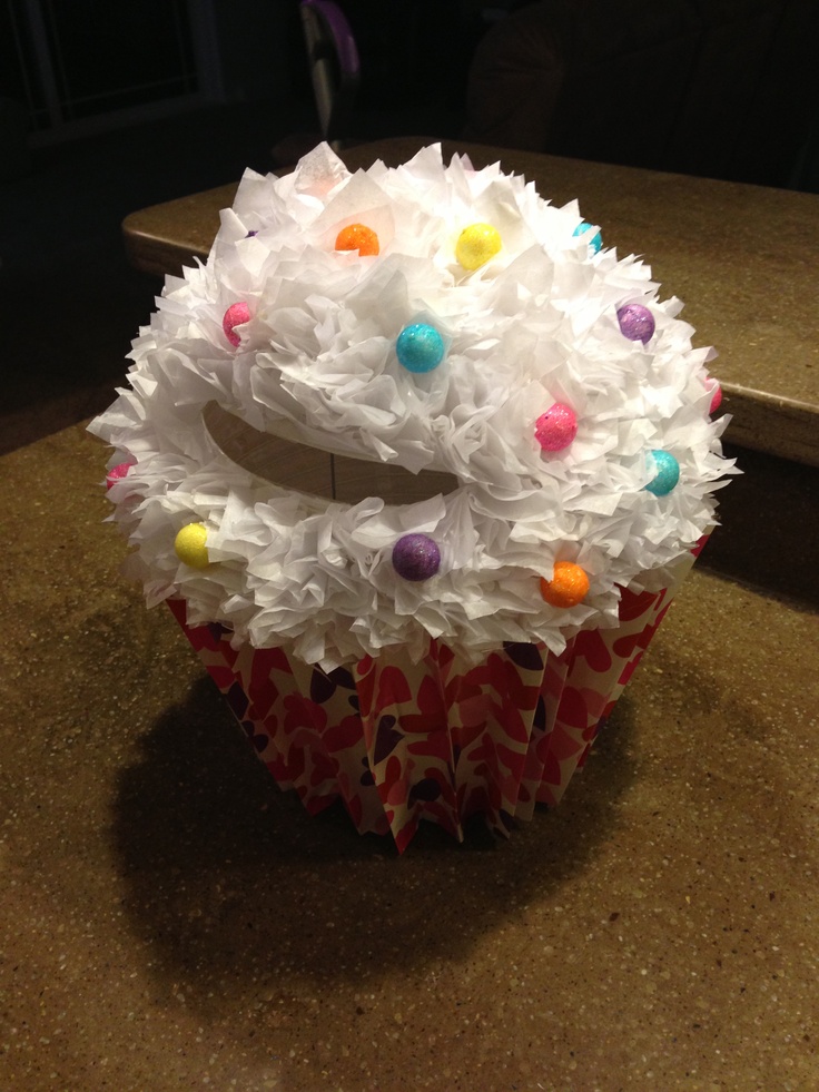 Cupcakes Tissue Paper Flowers