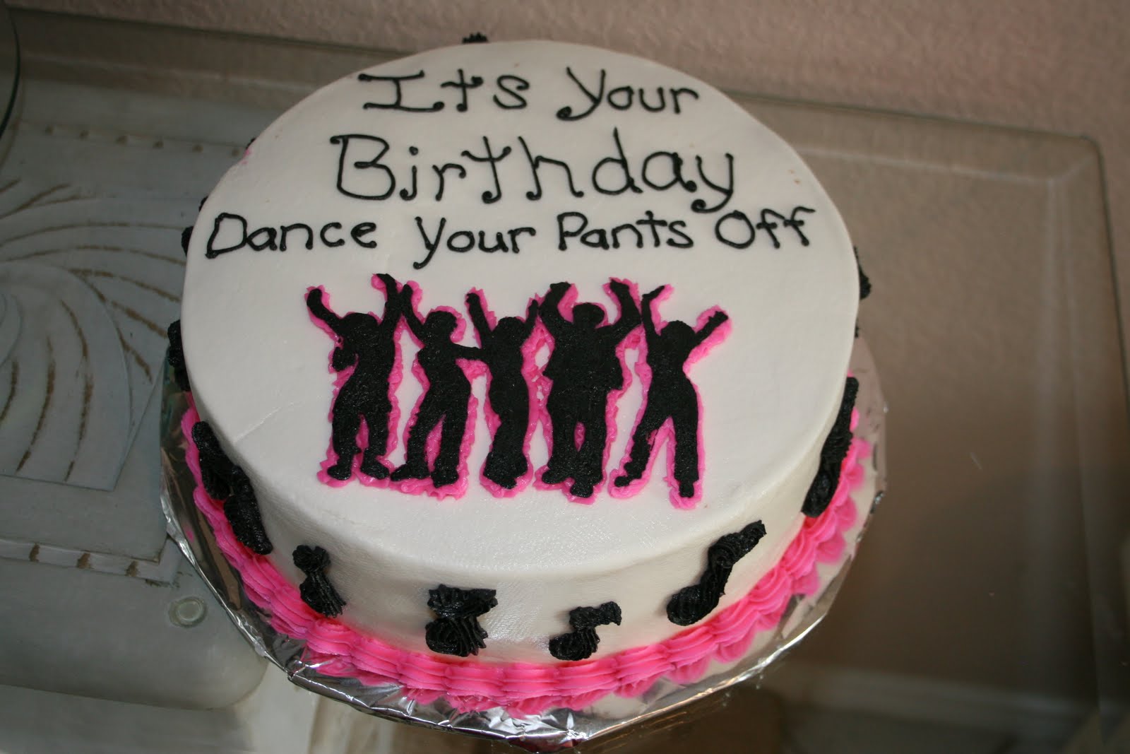 Dance Party Birthday Cake Ideas