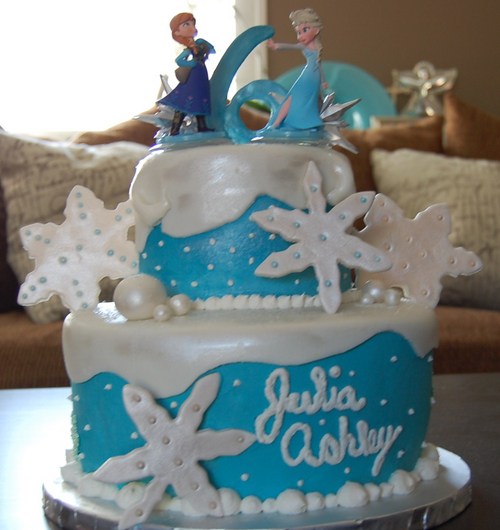 Disney Frozen Movie Birthday Cakes