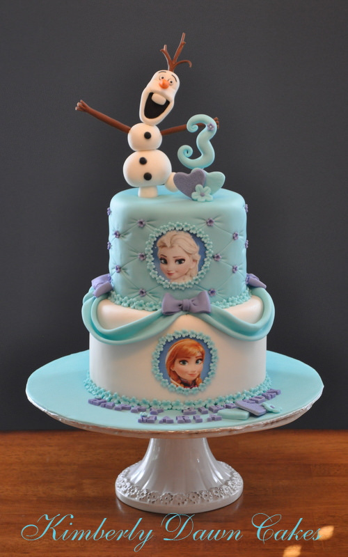 Disney's Frozen Cake Disney's Frozen Cake