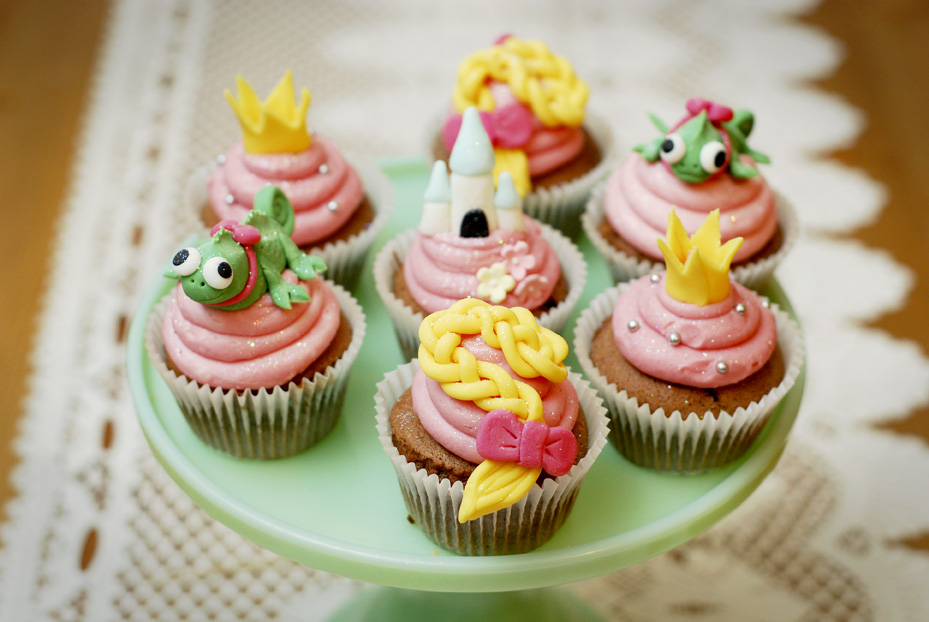 Disney Tangled Cupcake Ideas