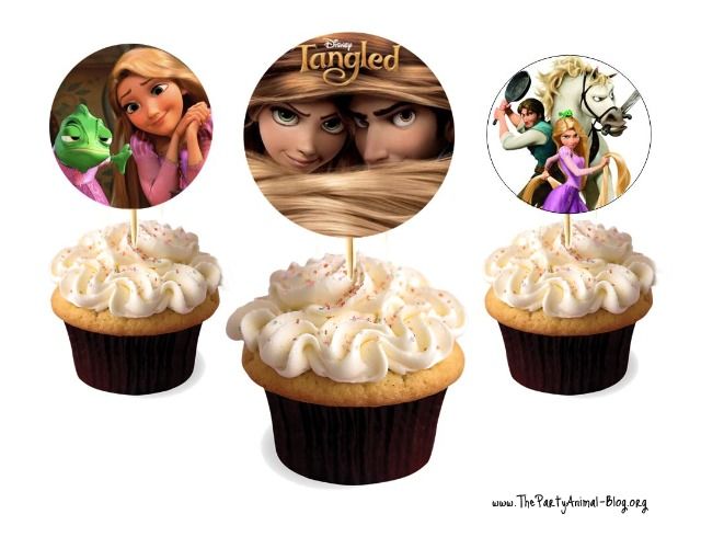 Disney Tangled Cupcake Ideas Disney Tangled Cupcake Ideas