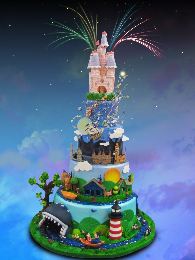 Disneyland Birthday Cake