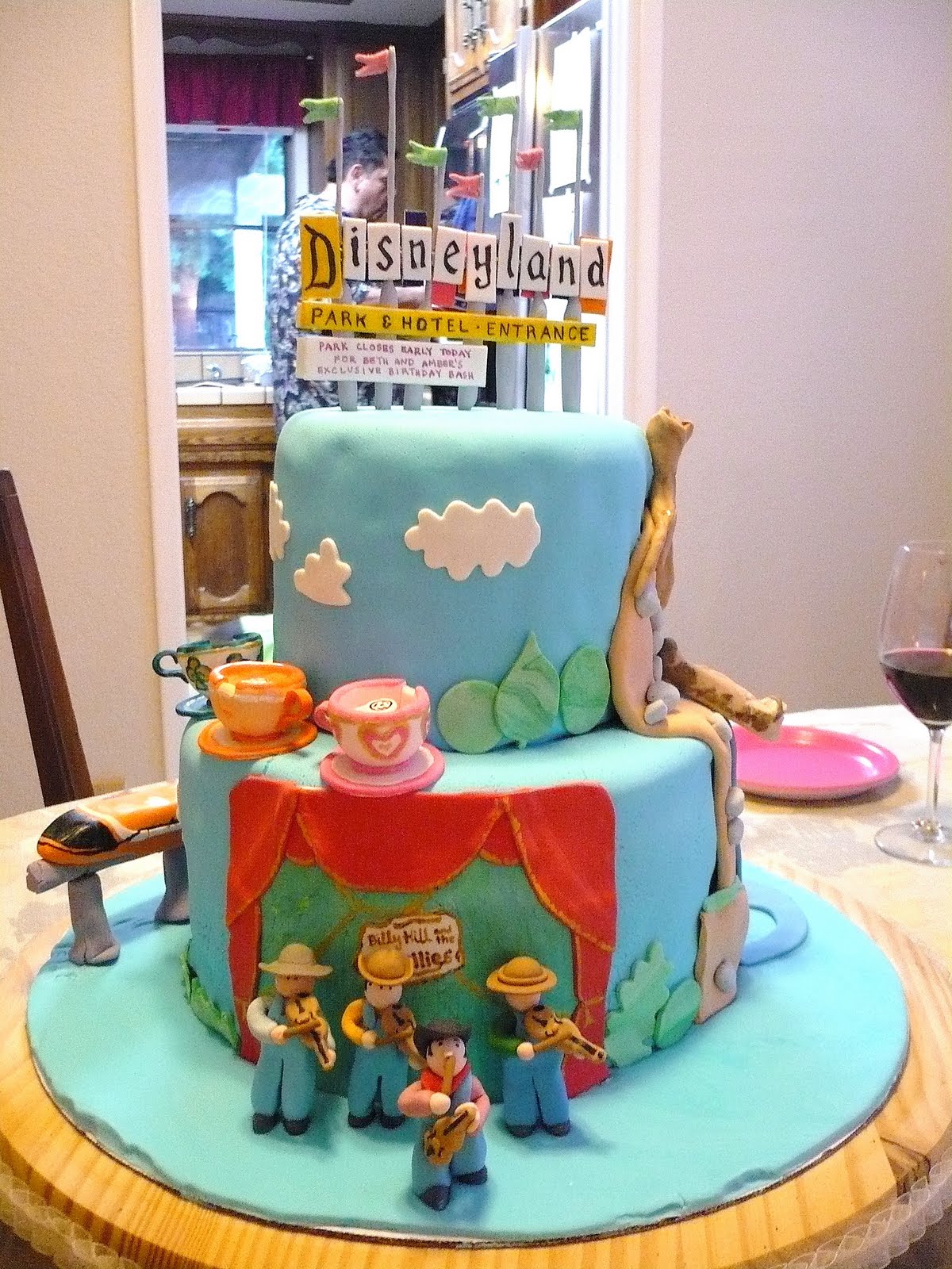 Disneyland Birthday Cake