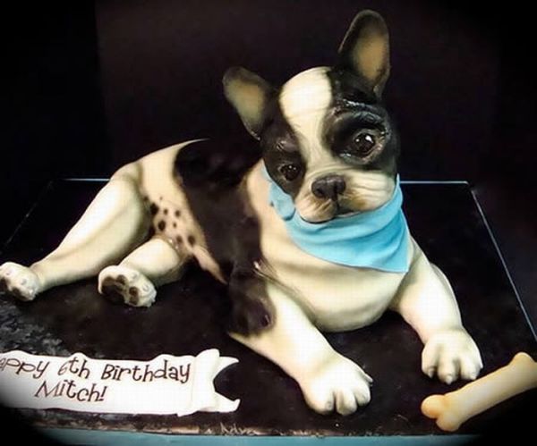 Dog Shaped Birthday Cakes Dog Shaped Birthday Cakes